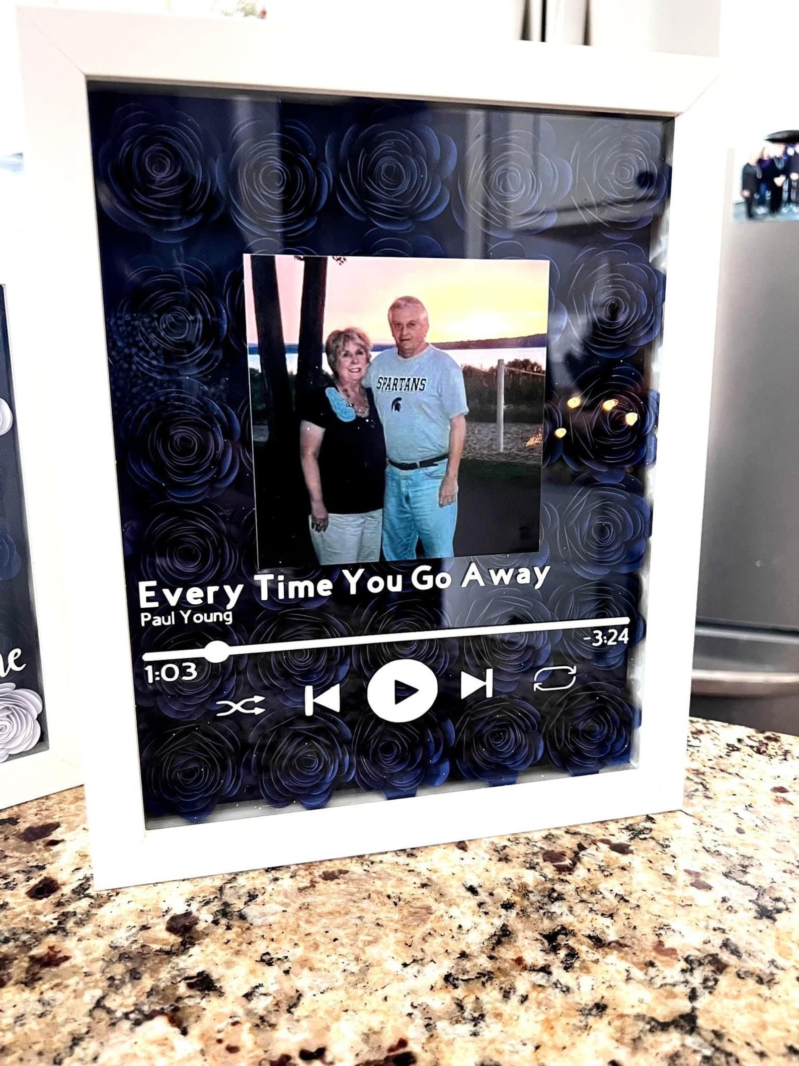 Flower Music Shadow Box - Etsy