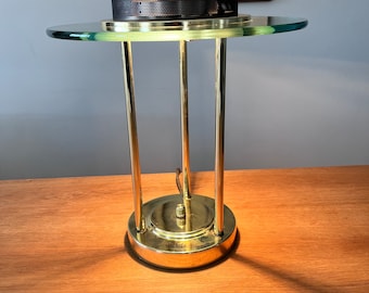Iconic Saturn Desk Lamp by Robert Sonneman for George Kovacs - Brass and Glass - 1980’s