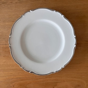 Harmony House - Sterling Pattern - Dinner Plate - Fine China - Made in Japan - Platinum Trim