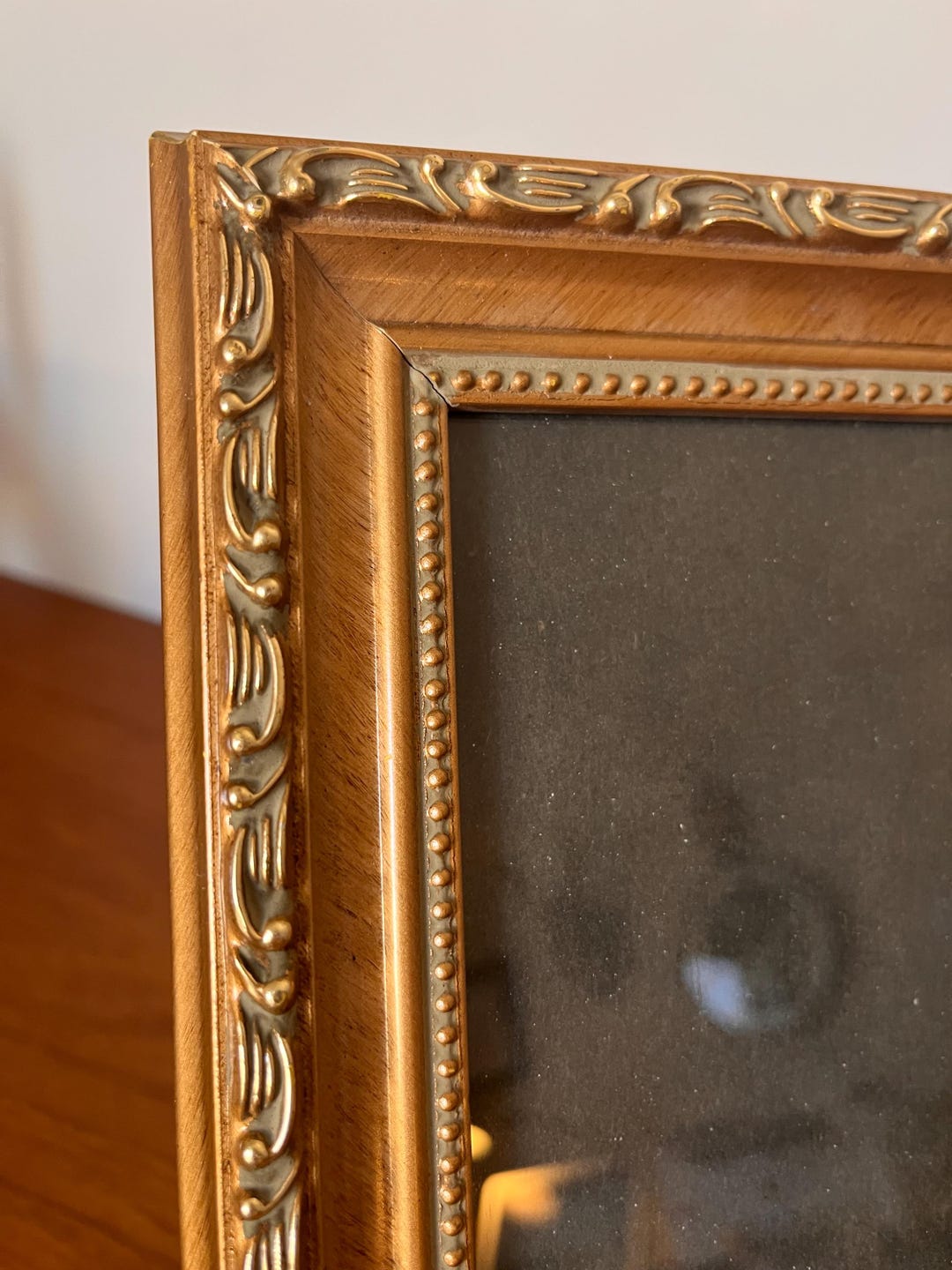 Vintage Ornate Gold Picture Frame - 8x10 - Easel Back - Mid Century ...