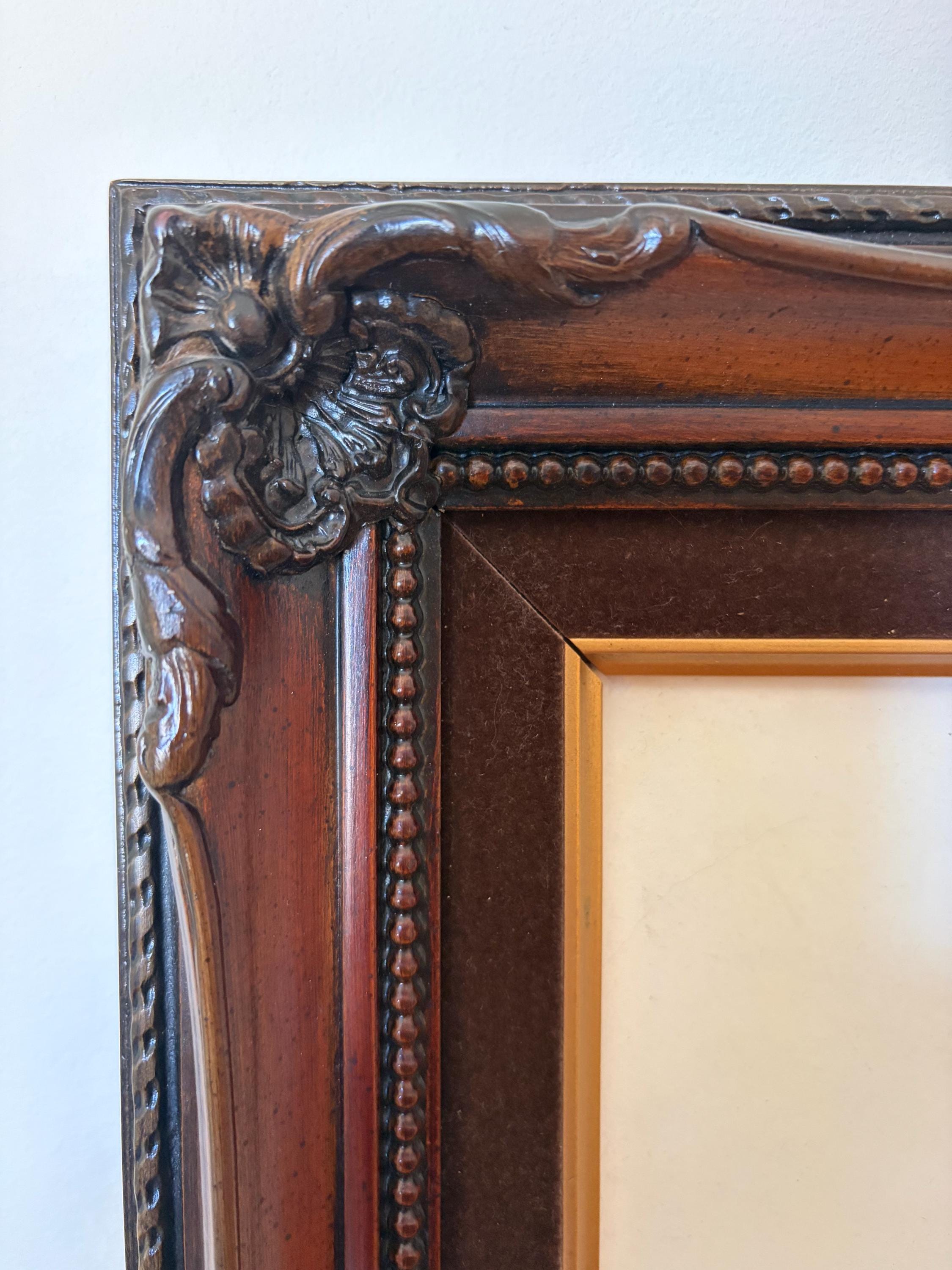 Vintage 70s Picture Frame - Etsy Canada