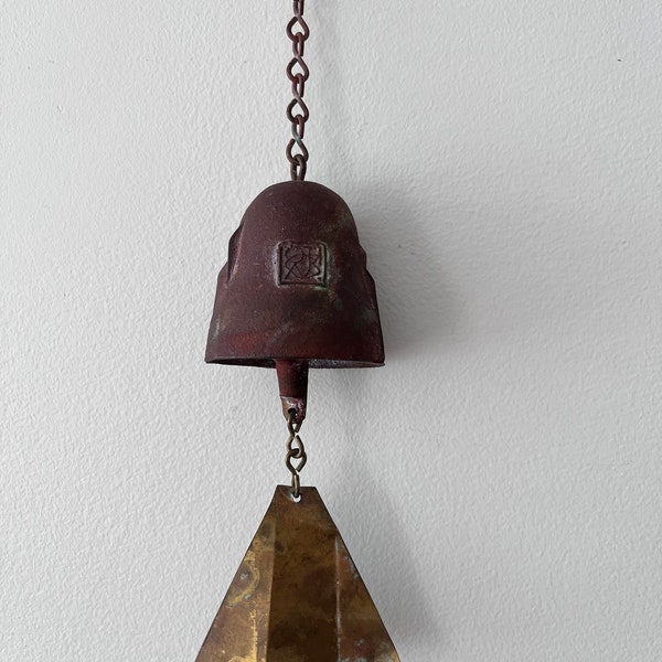 Vintage Paolo Soleri Wind Chime, Wind Bell, Bronze, Brass,  Arcosanti, Collectible, Garden Patio Decor