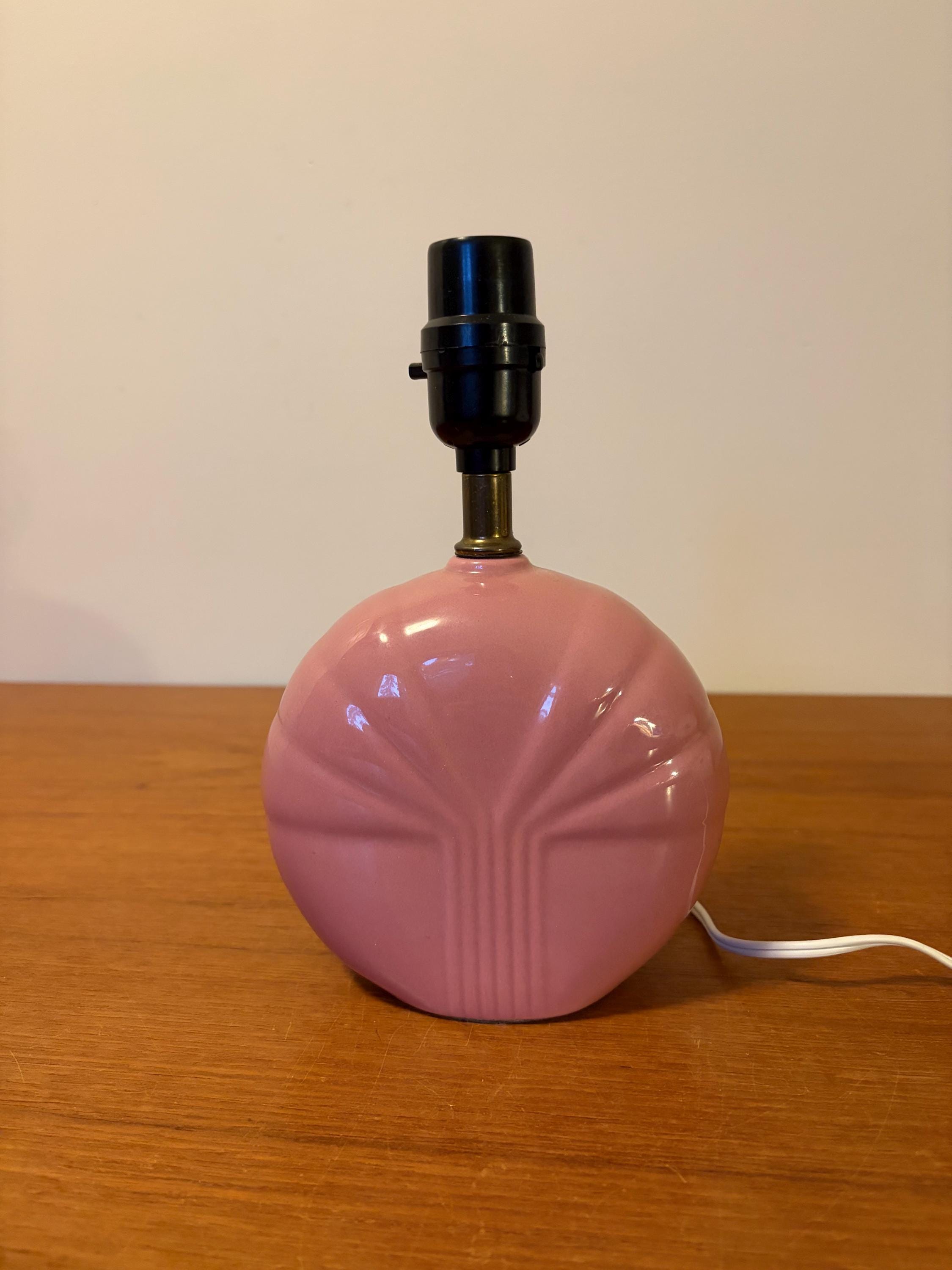 Pink 80s Lamp - Etsy