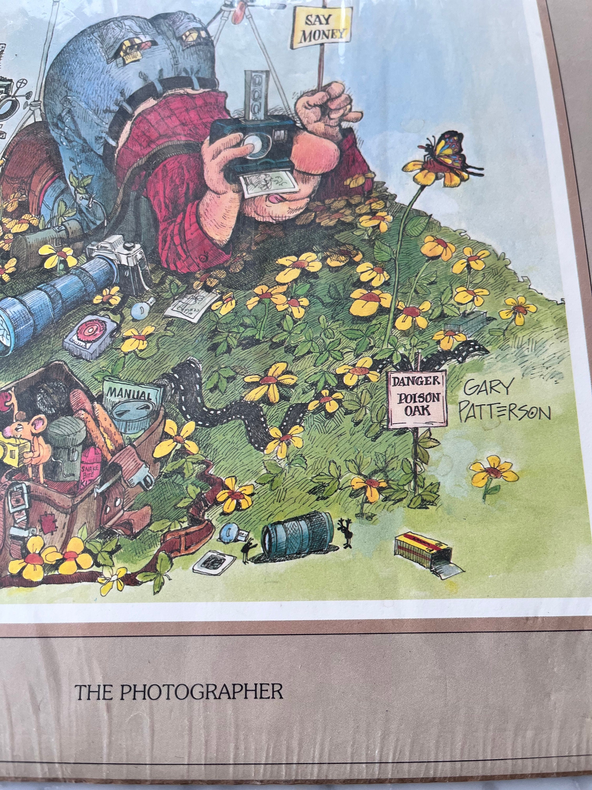 Gary Patterson Cartoon Golf Art Print 