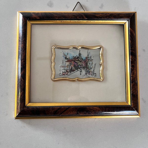 Vintage Precious Metal Miniature Art - Creazioni Artistiche su Metalli Preziosi - Made in Italy - 1980s