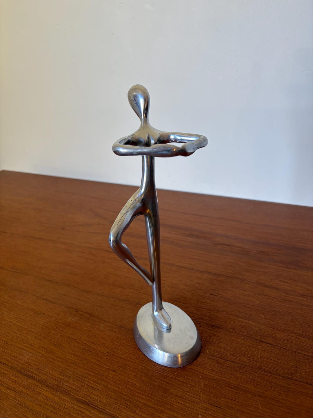 Abstract Aluminum Dancer Sculpture - Arabesque Pose - Post Modern ...