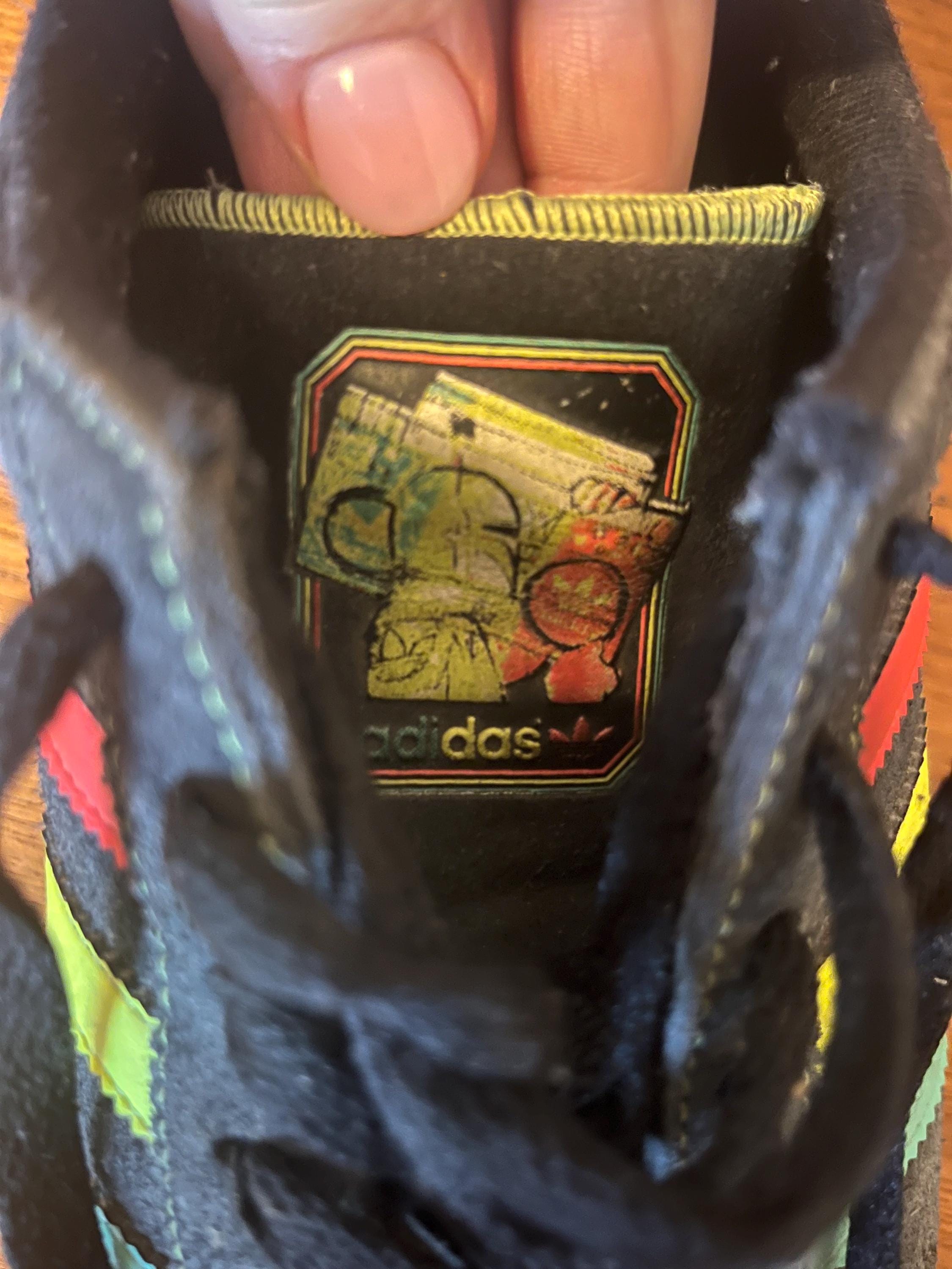 Vintage Star Wars X Adidas Gazelle 2 "boba Fett" - G41614 - Mens Size 10.5  U.S. - Etsy