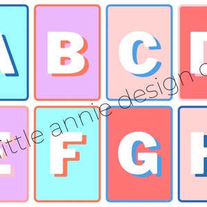 Alphabet Flashcards Digital File