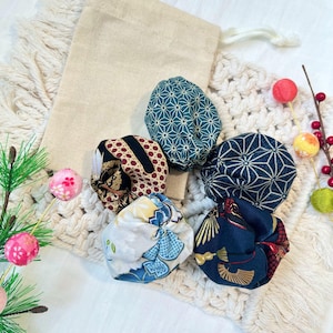 Juego de Otedama / Pelota de malabarismo japonesa Otedama, Juego de Jacks, Mini bolsas de frijoles para malabarismo, regalo navideño, búsqueda de huevos de Pascua