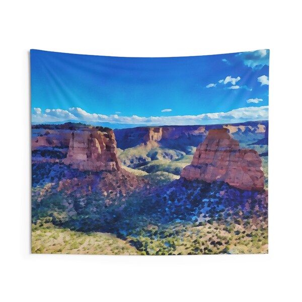 Window Rock Wall Tapestry | Colorado National Monument Wall Tapestry