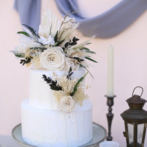 Fiore per torta, centrotavola, fiore bianco per torta, torta nuziale, fiore per matrimonio, fiore per sposa, torta boho, bouquet da sposa, decorazioni per matrimonio
