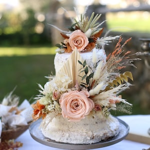 Fiore per torta, centrotavola, fiore ad arco, torta nuziale, arco nuziale, fiore nuziale, fiore nuziale, torta boho, bouquet nuziale, decorazioni per matrimonio