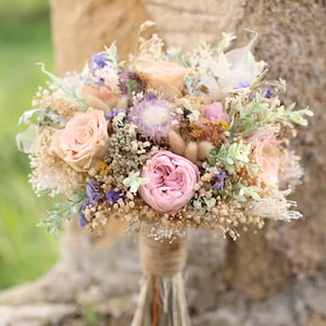 Peony Bouquet, Bridal bouquet, bridal accessories, wedding bouquet, wedding flower, bridal flower, boho bridal bouquet, dried bridal bouquet