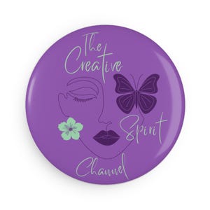 Button Magnet, Round (1 & 10 pcs)