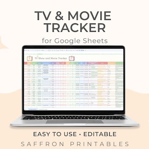 映画トラッカースプレッドシート、テレビ番組トラッカースプレッドシート | Googleスプレッドシートテンプレート