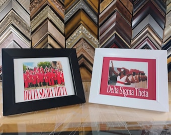 Marco de fotos personalizado Delta Sigma Theta