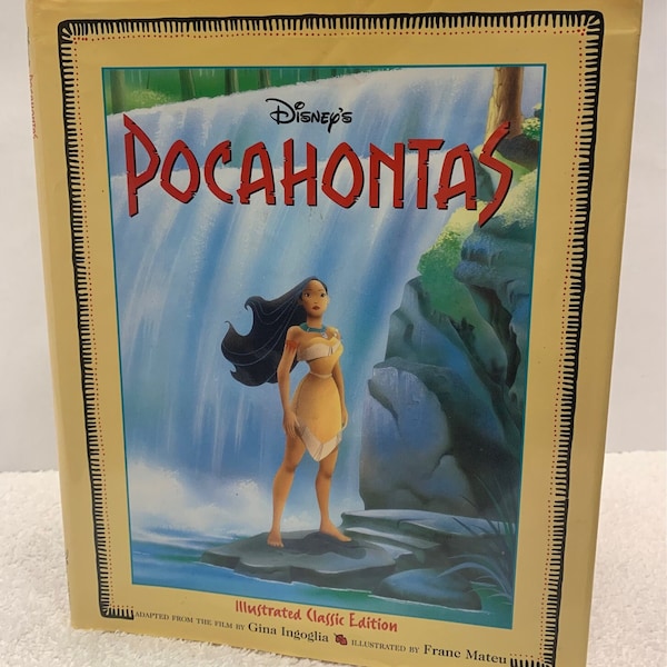 Disney's Pocahontas Illustrated Classic Edition (First Edition 1995)