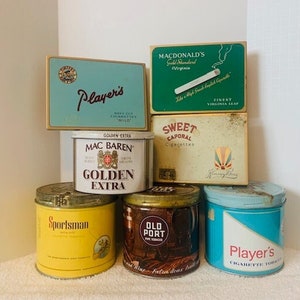 Vintage Tobacco Tins