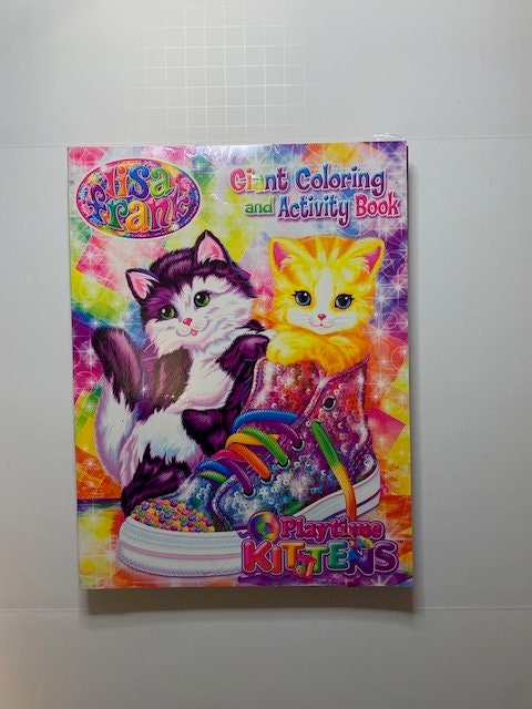 School supply brand Lisa Frank returns back with a line of ADULT coloring  books