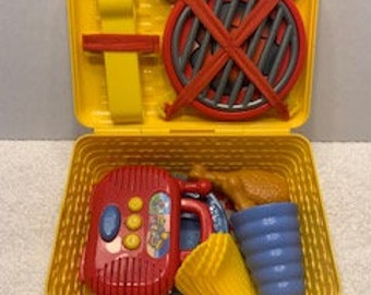 Fisher Price Picnic Basket with Radio 1970's