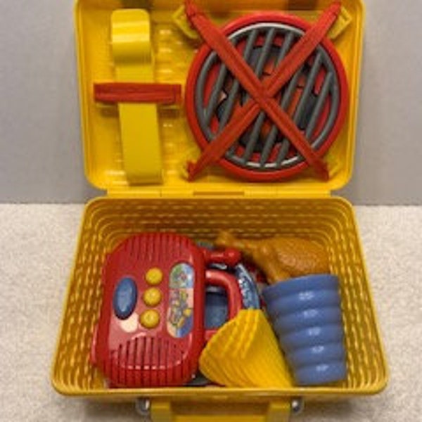 Fisher Price Picnic Basket with Radio 1970's