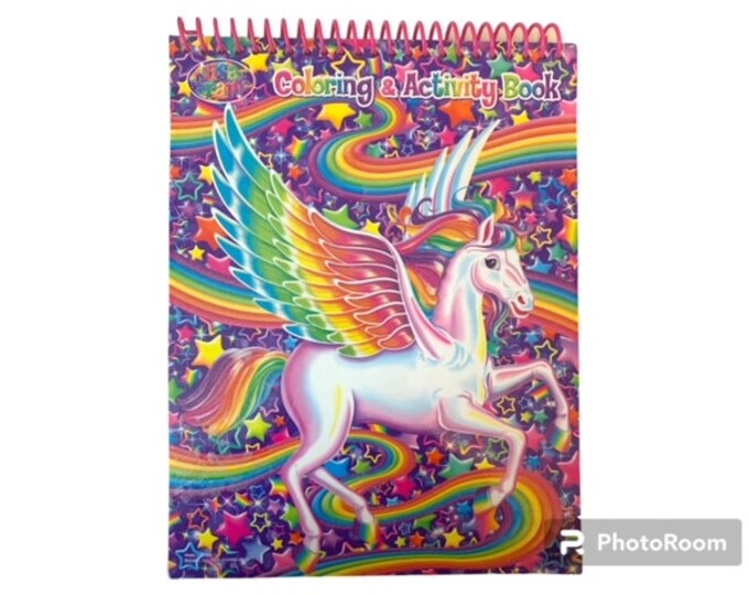 Lisa Frank Coloring & Activity Book BNIP Made in China Etsy