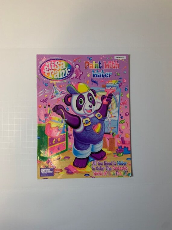 Lisa Frank Color and Trace Fun Drawing Coloring Activity Book