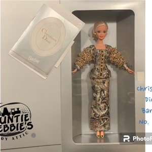 バービー人形ChristianDior LimitedEdition（おまけ付） Christian Dior 1995 Barbie Doll for sale online | eBay