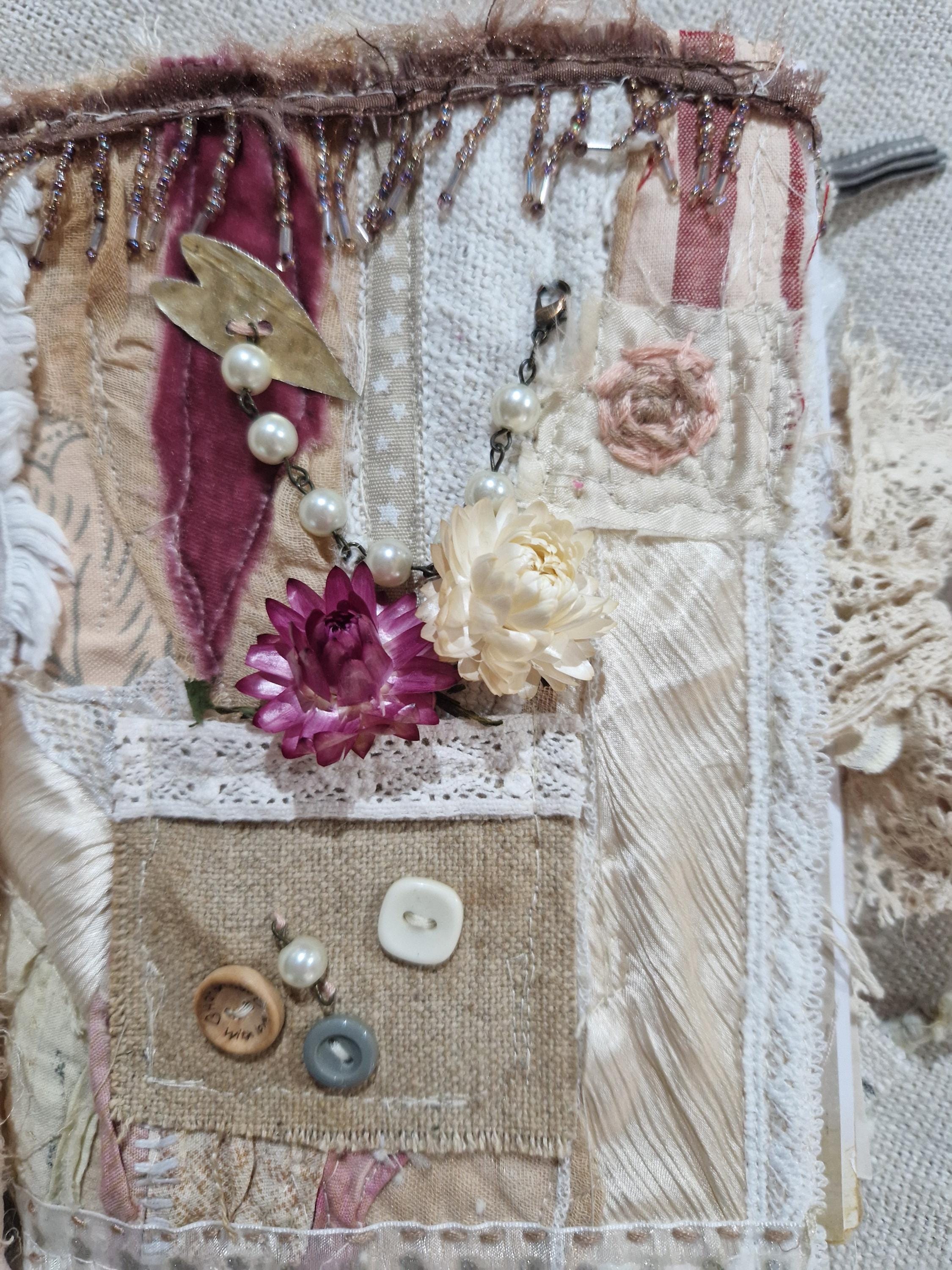 Mixed Media Junk Journal Vintage Handmade.romantic.recycled.repurposed ...