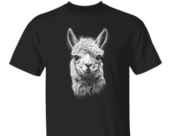 Llama Shirt for Moms: Funny Llama Lover Gift, Cool Animal Tee, Sarcastic Birthday Outfit, Cute Summer Llama Apparel