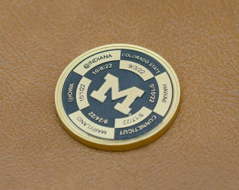 Laser engraved coin, Personalized coin, Custom coin, Retirement gift, Military coin, Collectible coin, Custom challenge coin, Laser engraved