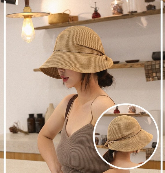 Sun Hat Ladies s Wide Brim Straw Women Summer Cap Party Dress