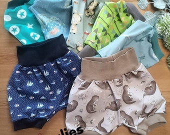 Kurze Pumphose handmade für Jungs und unisex Sommerhose kurze Hose Jungs Shorts