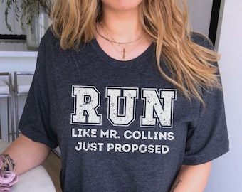 Pride and Prejudice Shirt, Bookish Librarian Gift, Literary Book Lover, Austen Bookworm Tee, Funny Running Shirt, Athletic Trainer T Shirt