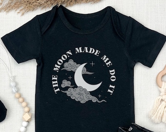 Body gótico, ropa de bebé gótica, bebé brujo, bebé ghoul, regalo de bebé punk, bebé gótico, cosas de bebé, ropa de bebé alternativa, ropa de bebé negra