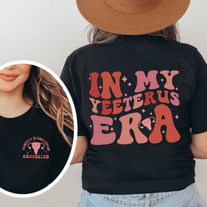 Funny Hysterectomy In My Era Shirt, Yeeterus Tee, Post Surgery Uterine Ovarian Cervical Cancer Care Package Item, Feminist Uterus Gift