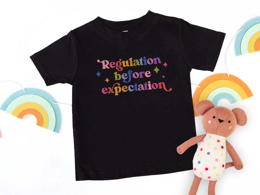 Regulation Before Expectation Toddler Youth Tee, Neurodiversity Autism ...