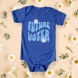 Future Voter Bodysuit, Liberal Leftist Democrat Progressive Politics Feminist Social Justice Gay Rights Activist Baby, Political Baby Gift