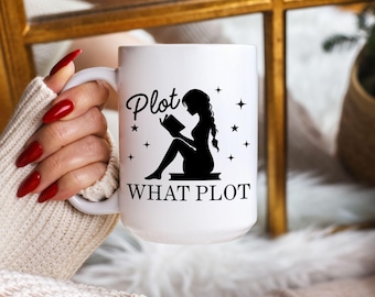 Plot was Plot, lustiges Geschenk für Fanfic Writer, Fanfiktion Leser, Bester Freund Geschenk, AO3 Archiv Unseres Eigenen Booktok Merch
