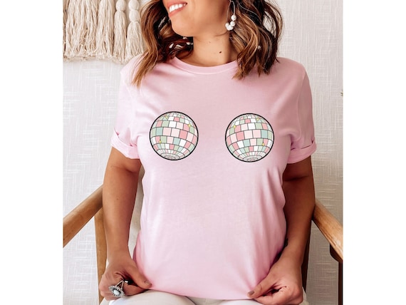 Disco Balls Boob Shirt, Disco Bachelorette Party Tees, Sexy Boobie Tshirt,  Last Disco, Disco Bride, Disco Ball Tshirt, Disco Party Shirt -  Canada