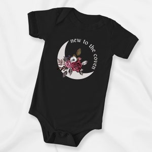 New to the Coven Goth Bodysuit Goth Baby Clothes Witchy Baby - Etsy