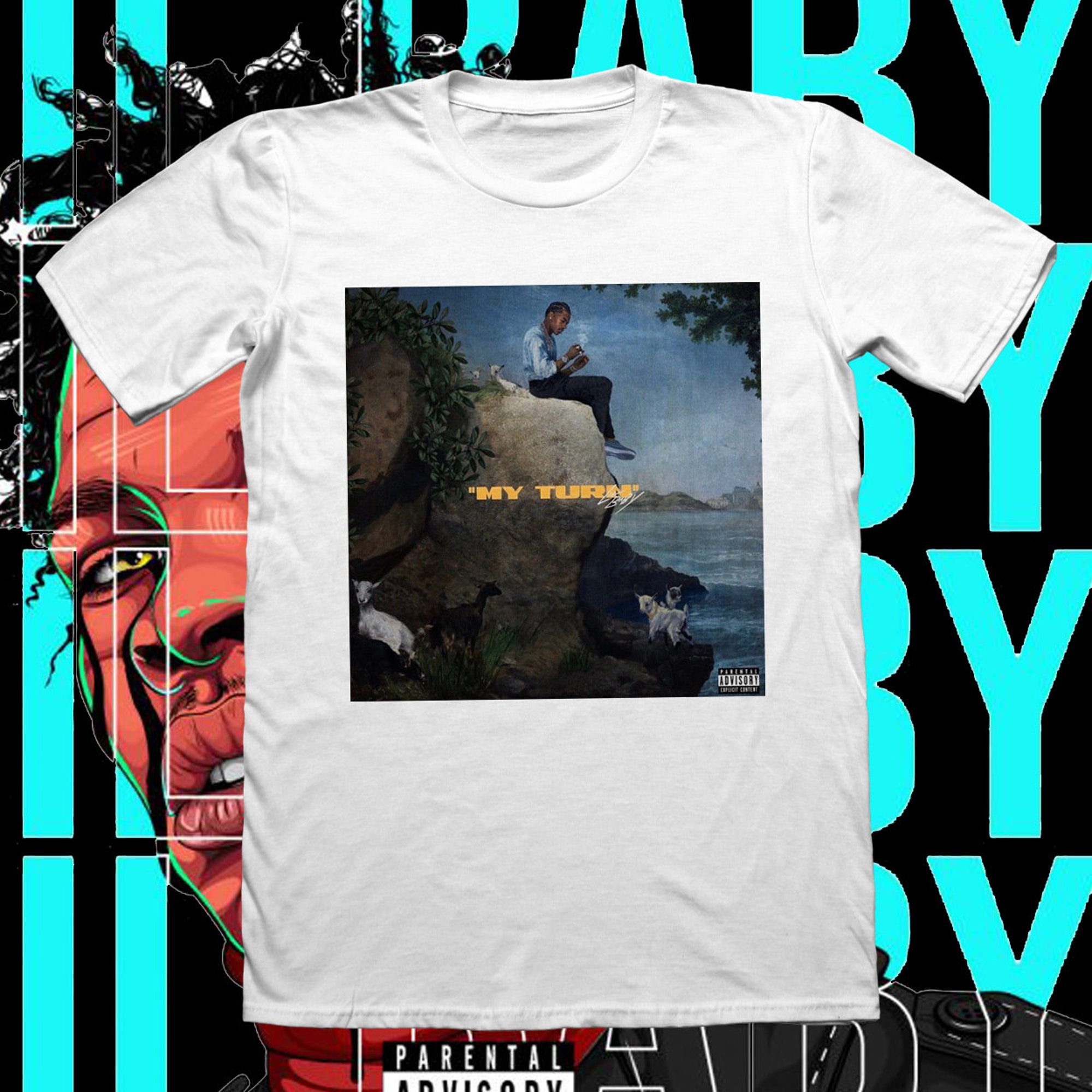 New Lil Baby My Turn Mixtape White Custom T-Shirt