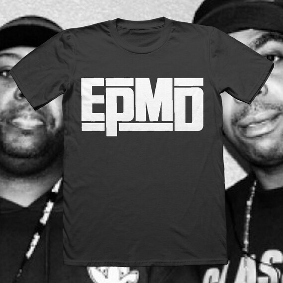 New EPMD Rap Shirt Black Custom T-shirt Performance Apparel Hip