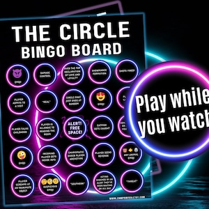 The Circle Bingo Board: Play while you watch!