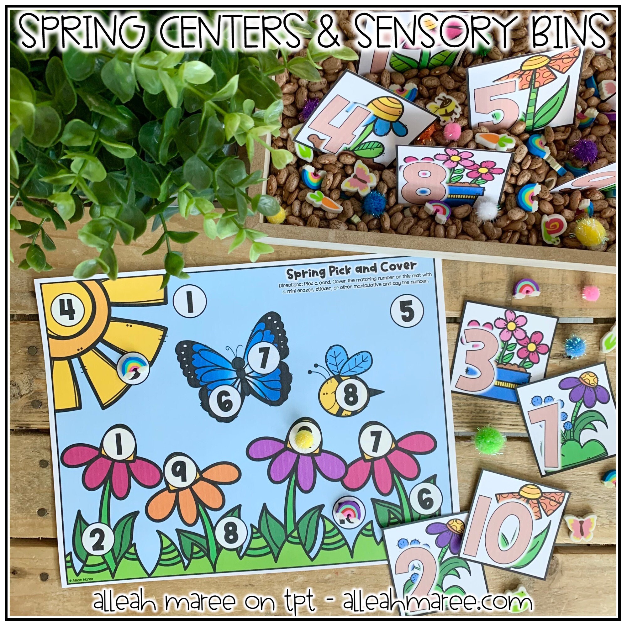 Spring Centrs Spring Centers and Sensory Bins for Toddlers and Preschoolers - Etsy