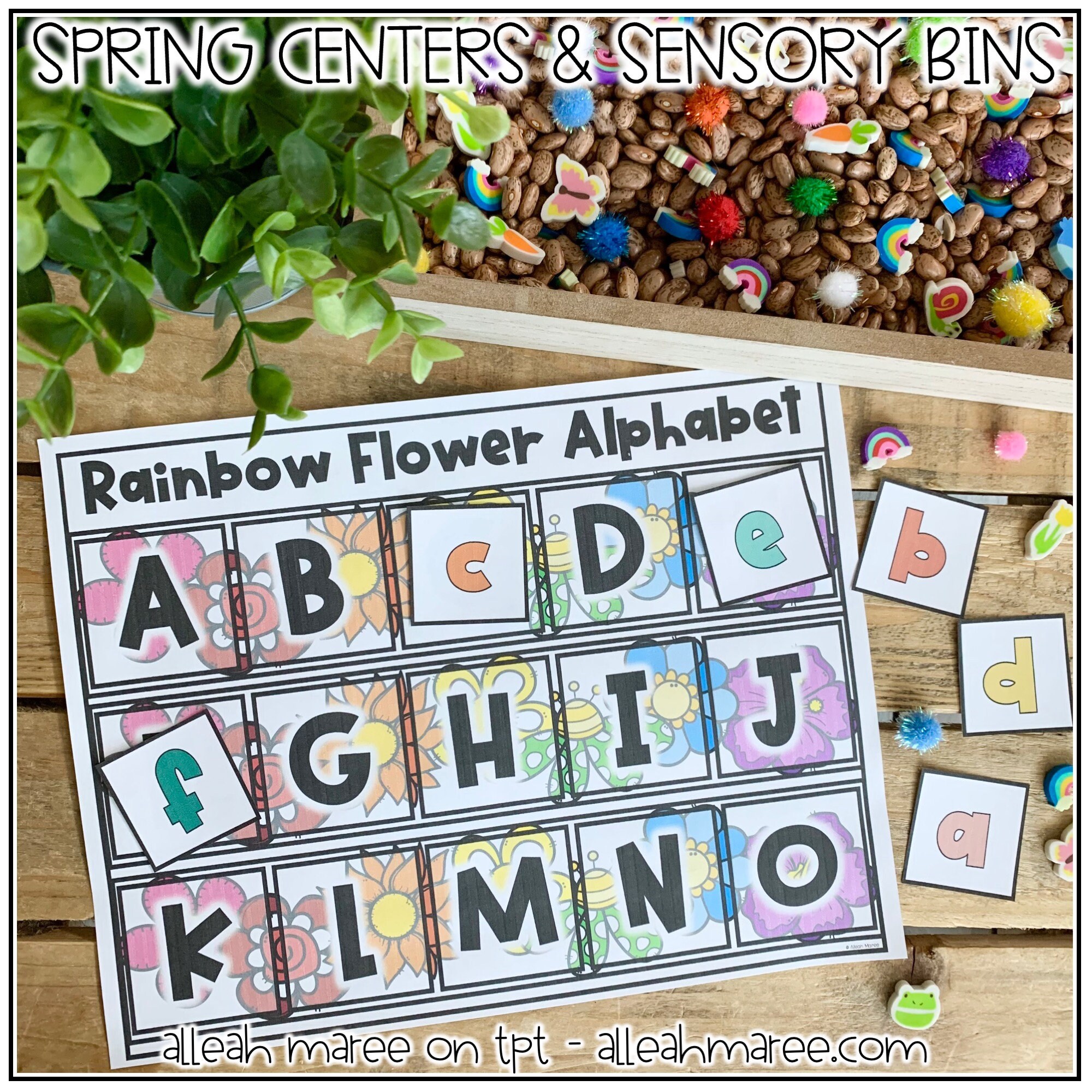 Spring Task Bins Spring Centers and Sensory Bins for Toddlers and Preschoolers - Etsy