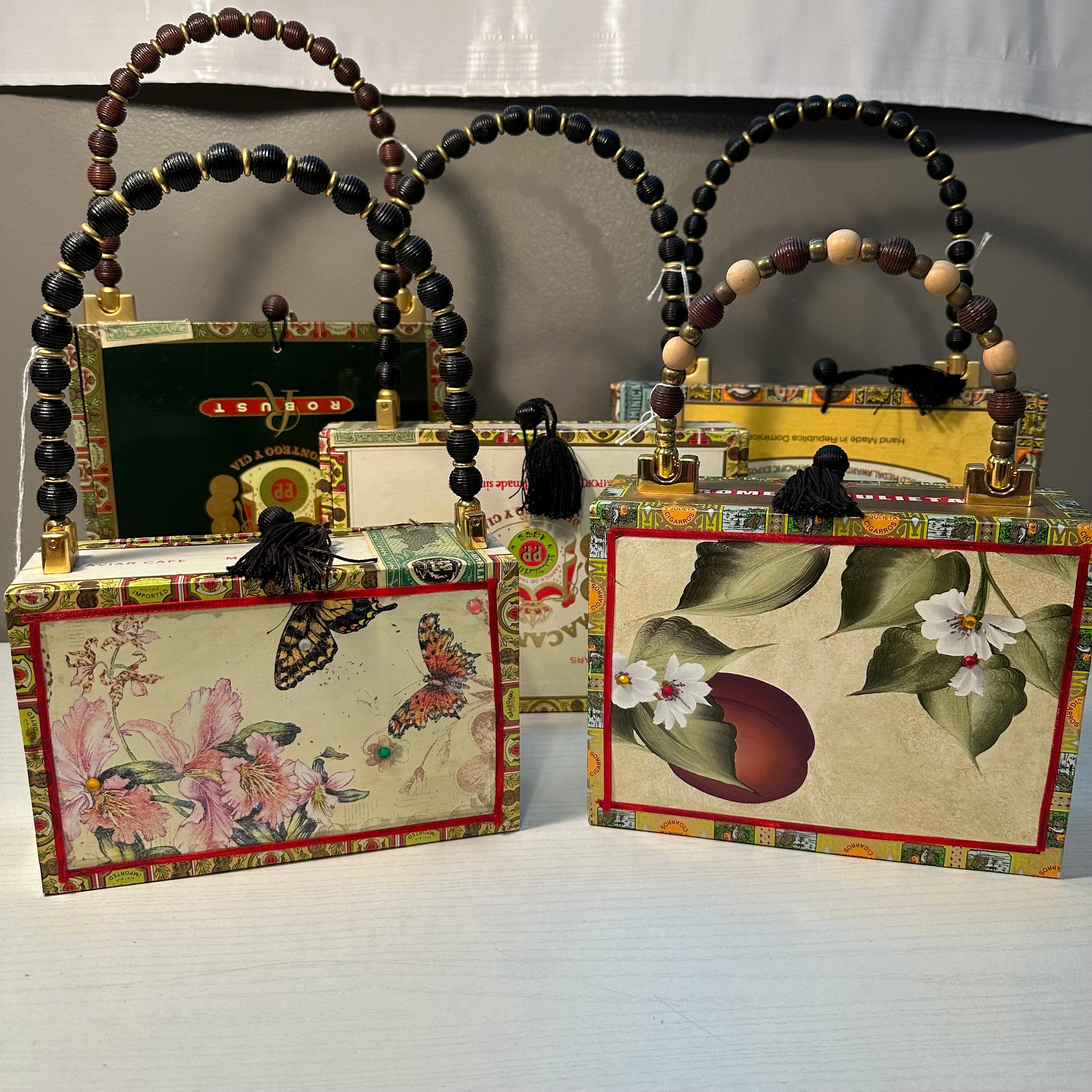 Handmade Cigar Box Purse Cigar Box Purse Mother's, Father's Day Gift 2023 Gift for Mom Gift for