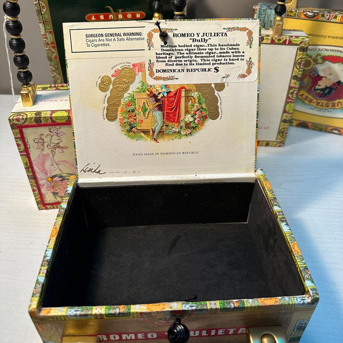 Handmade Cigar Box Purse Cigar Box Purse Mother's, Father's Day Gift