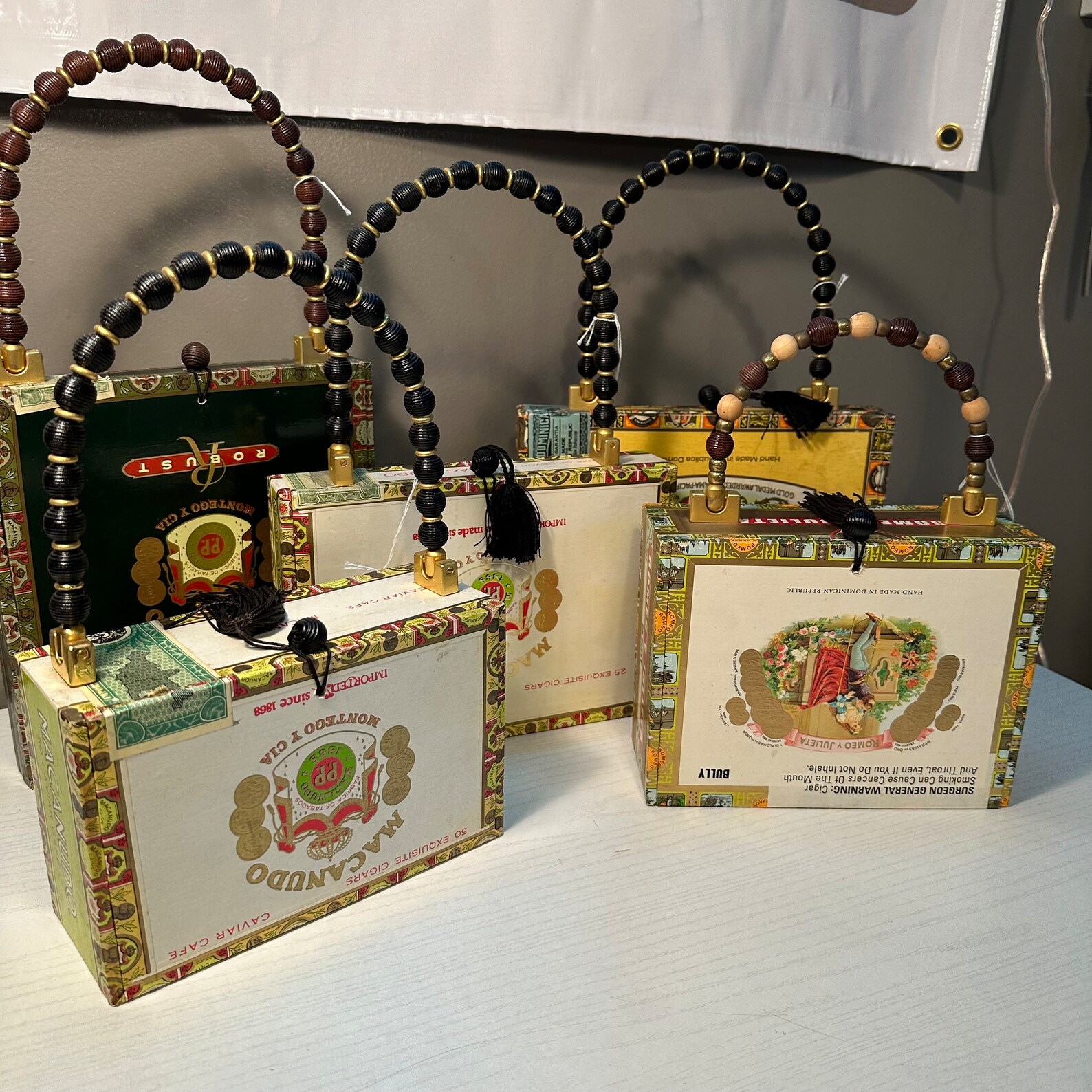 Handmade Cigar Box Purse Cigar Box Purse Mother's, Father's Day Gift 2023 Gift for Mom Gift for