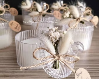 Wedding gift candles I Luxury wedding favors I Elegant wedding gift I Scented candle I Candle party favors I Babyshower gifts